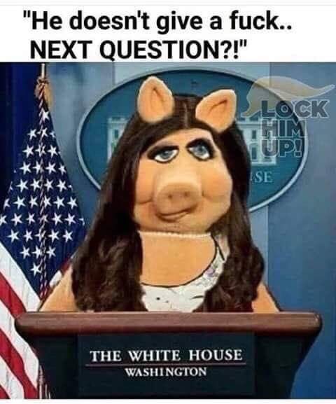 Whitehouse Press Secretary fields questions from reporters on the the effects of green house gasses on earths ecosystem......