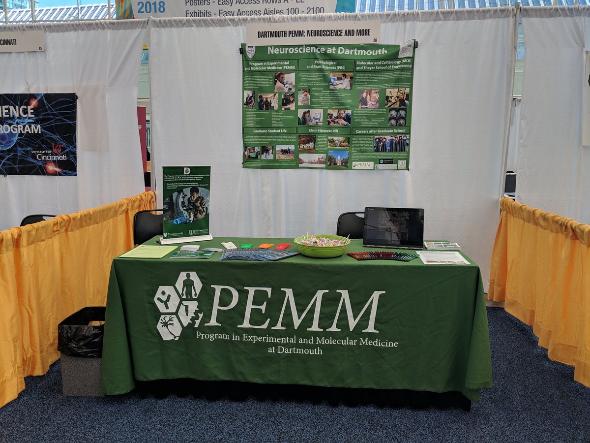 Pemm At Dartmouth On Twitter Ready For Day 3 Of Sfn2018 Visit