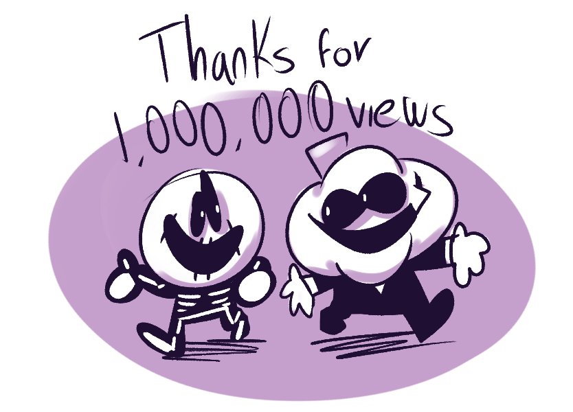 Pelo Thank You So Much For The Fasty 1 Million Views On The Spooky Month Video It Means The World To Me That You Liked The Characters Skidd And Pumpy