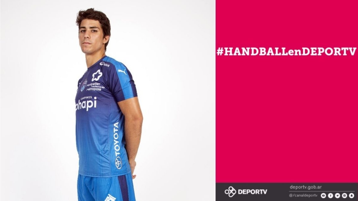 canaldeportv's tweet photo. [SORTEO] Se juega el segundo tiempo y todavía podés participar por la camiseta del @chinosimonet? Nos seguís + RT esta imagen + tuiteás con #HANDBALLenDEPORTV y listo. ¡Dale!

El ganador se dará a conocer cuando finalice la participación de Montpellier en el certamen. 🤾‍♂️ https://t.co/VSD0GeP6qF