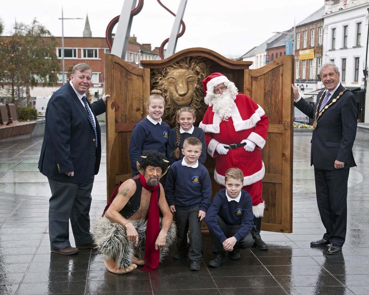 lisburnccc's tweet photo. The annual Switching On of the Lights is on Thurs 22nd Nov in Mkt Sq, Lisburn from 6.00pm.

The Council is looking forward to seeing thousands enjoy this annual parade, which this year is themed ‘The Lion, the Switch-On and the Wardrobe’.

More online at https://t.co/sFJrzDxZld https://t.co/k6J1Az7pgb
