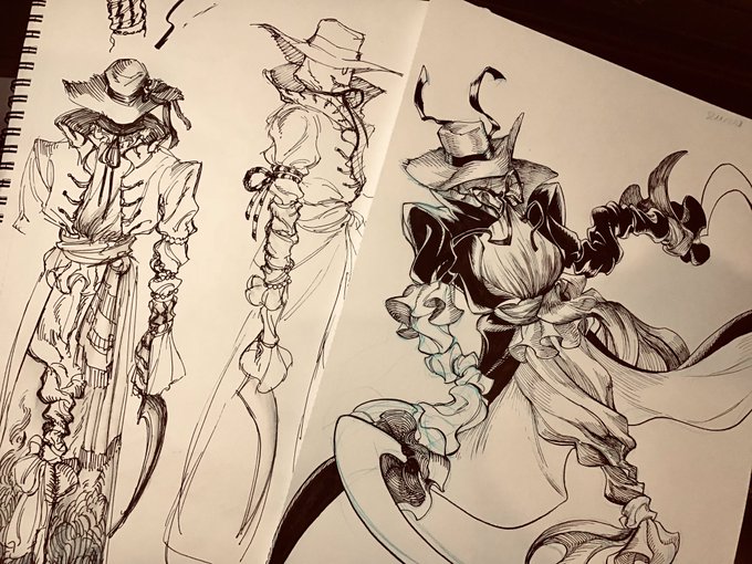 University works.
I'm into traditional medium again😅. 