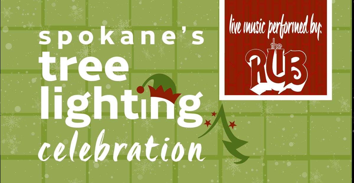 On Saturday, November 24th from 4:00 to 6:30 p.m. stop into Riverfront Spokane at the Ice Ribbon to dance, sing, craft and meet Santa! Enjoy a live performance by #therub at 4:00 p.m. and get ready to light the night with a Tree Lighting Celebration at 6! ow.ly/wC0p30mvqi3