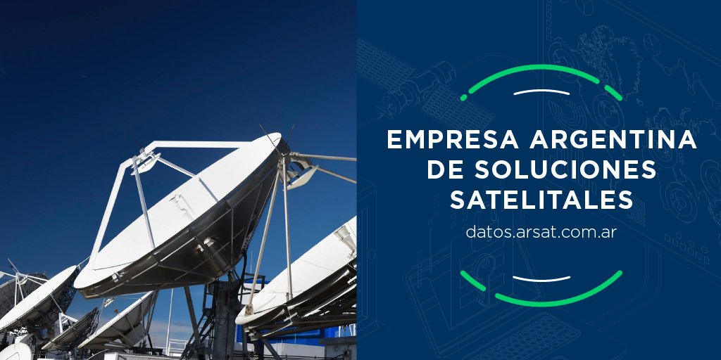 . <a href="/ARSATSA/">ARSAT</a> tiene su portal de #datosabiertos. En datos.arsat.com.ar vas a encontrar información sobre los planes de conectividad de escuelas rurales, televisión digital abierta y más.