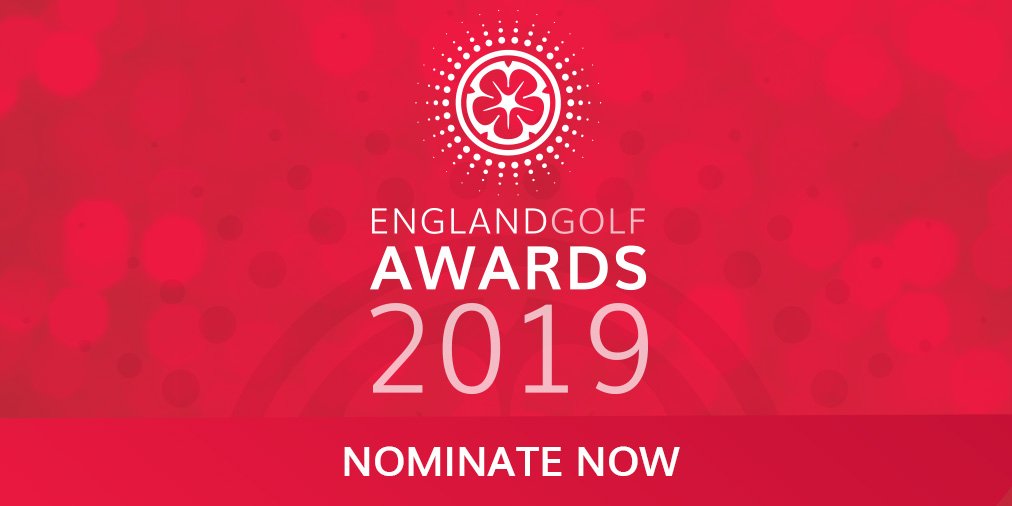 Nominations for the England Golf Awards 2019 are officially OPEN! Take a look at the categories and get those submissions in. Remember, this is the perfect chance to make sure individuals and clubs get the recognition they deserve. englandgolfawards.org #EGAwards2019