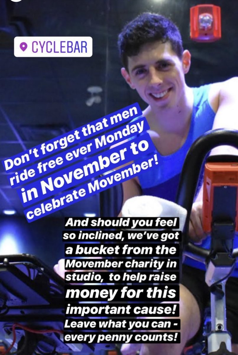 CB_Leaside's tweet photo. It’s the 1st Monday of #Movember ! Have you heard latest news? MEN RIDE FREE every Monday in November , come on in and RIDE ! #MondayMotivation https://t.co/PQYC515BX8