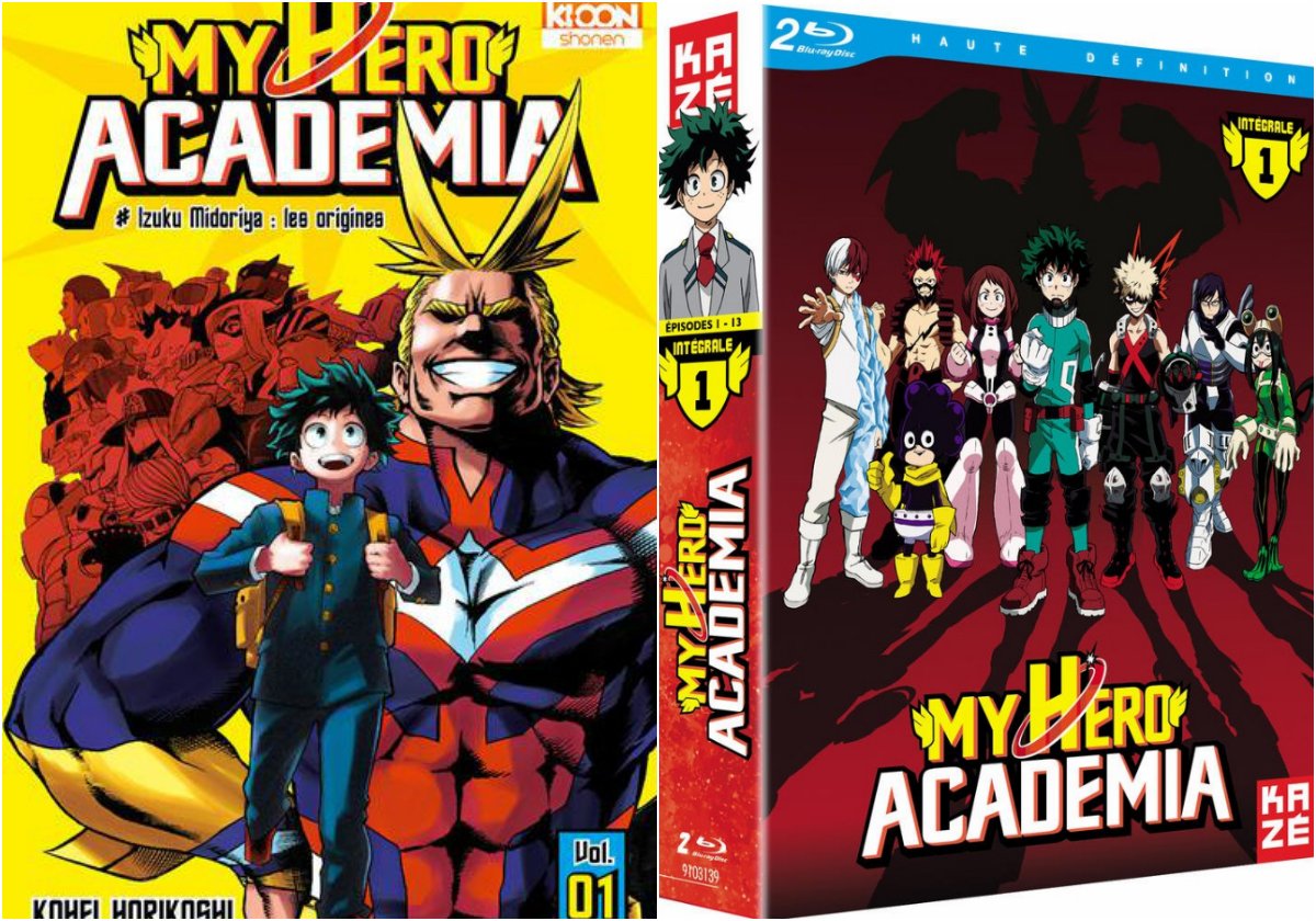 JVCom's tweet image. 💪 My Hero Academia : le concours ! 💪

À gagner :
- Le premier tome du manga
- L'intégrale de la première saison en Blu-ray.
L'occasion rêvée pour s'y mettre ! 😉

Pour participer : RT + Follow ! Fin du concours le 9/11 à 14h.

Règlement : docs.google.com/document/d/1vC…