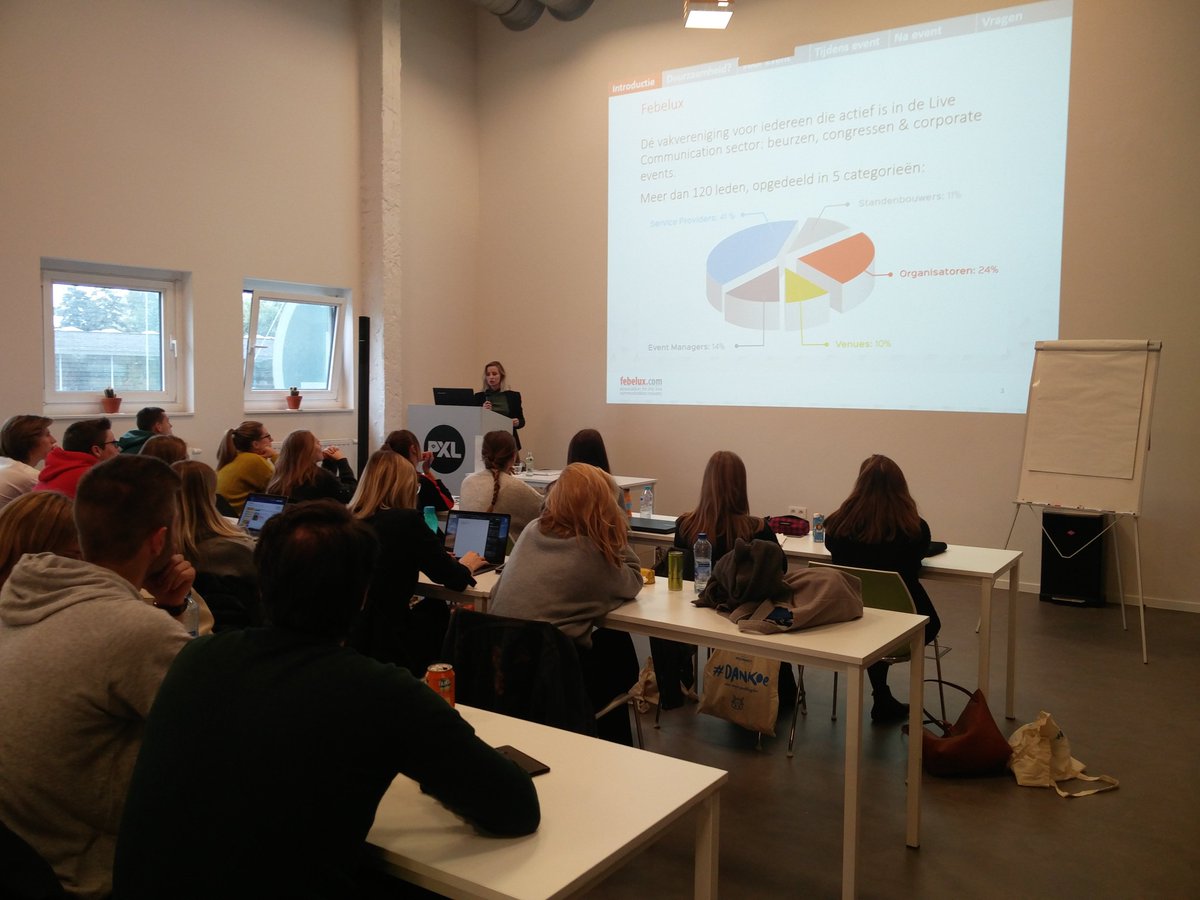 FEBELUX.COM (@febeluxcom) on Twitter photo Febelux meets <a href="/HogeschoolPXL/">Hogeschool PXL</a> . Les étudiants en Event Management ont découvert la fédération et ils se sont penchés sur une thématique intéressante : comment organiser des événements verts avec un impact positif ? #greenevents #eventmanagement #teamwork #eventspro Febelux meets <a href="/HogeschoolPXL/">Hogeschool PXL</a> . Les étudiants en Event Management ont découvert la fédération et ils se sont penchés sur une thématique intéressante : comment organiser des événements verts avec un impact positif ? #greenevents #eventmanagement #teamwork #eventspro