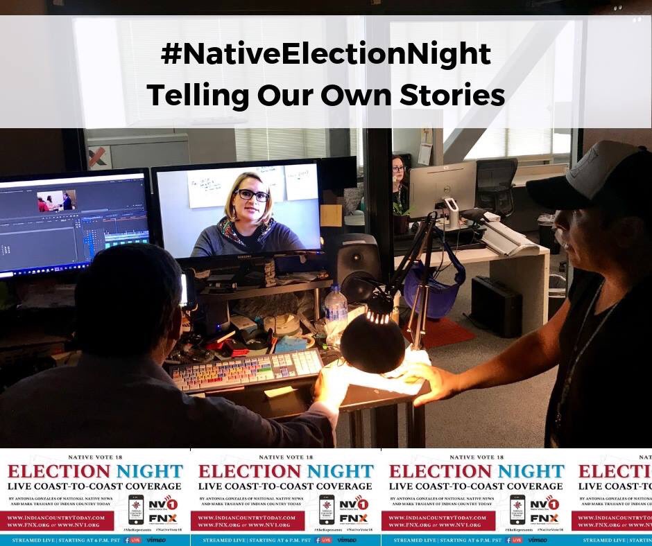 jaynieparrish's tweet image. 1 DAY UNTIL ELECTION DAY.
Vote. Then watch 

#NativeElectionNight coverage of the 2018 Midterm Elections. Native correspondents covering Native candidates, communities, and issues
Coverage starts at 6pm PST @IndianCountry @FNXTV @NativeVoiceOne 

#NativeVote18 #SheRepresents