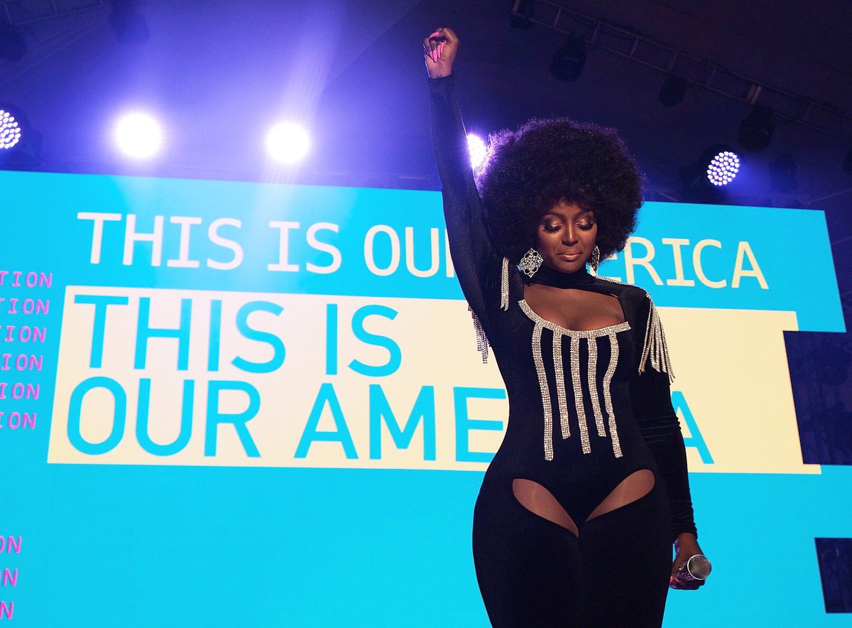“The Diversity of This Country is What Makes THIS OUR AMERICA!” - Amara La Negra ✊🏾 @fusetv #AlmaAwards  Yesterday’s Speech was so POWERFUL