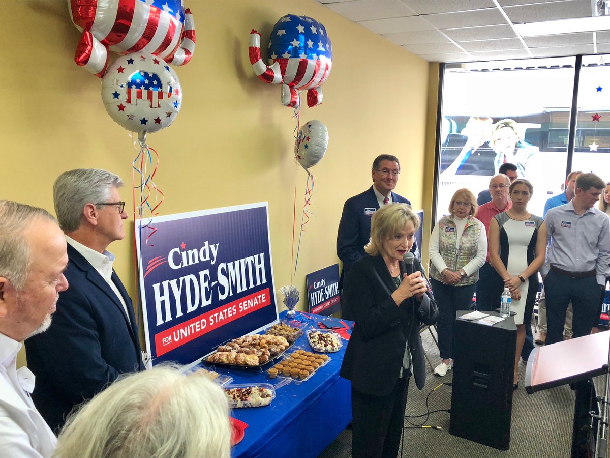 Thanks to all of our supporters for showing up in Hattiesburg this morning! <a href="/PhilBryantMS/">Phil Bryant</a> <a href="/GreggHarper/">Gregg Harper</a>