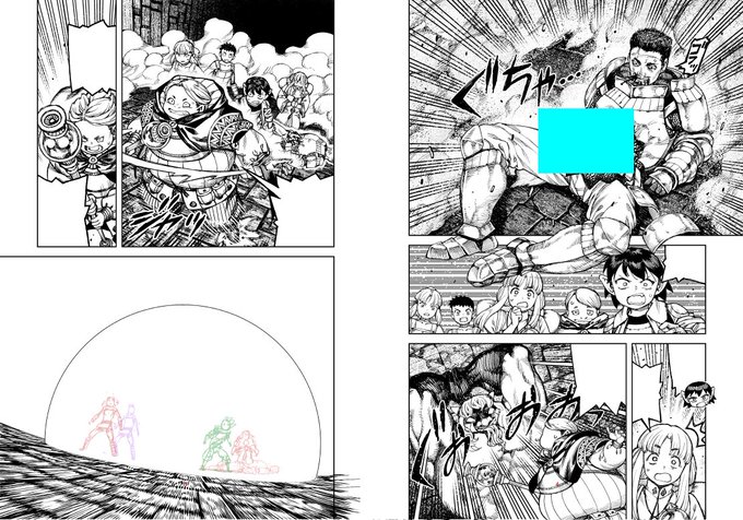 つぐもも 今日の進捗 でかいコマに複数人いられるときつい 