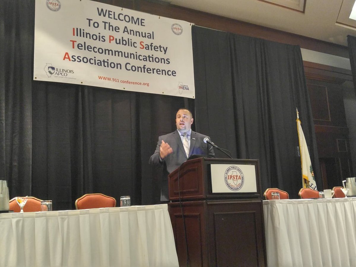 JasonKern911's tweet photo. Once again I had the humbling opportunity to open the #IPSTA2018 Conference #IAM911 https://t.co/khHG4nNtaj