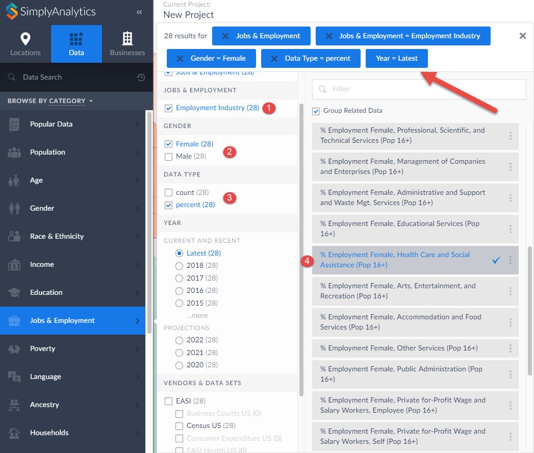 SimplyAnalytics's tweet image. In this week&apos;s blog post we learn more about browsing for data by category in @SimplyAnalytics.  Click to learn more! goo.gl/VNhiYz #simplyanalytics #datasayswhat #datacategory