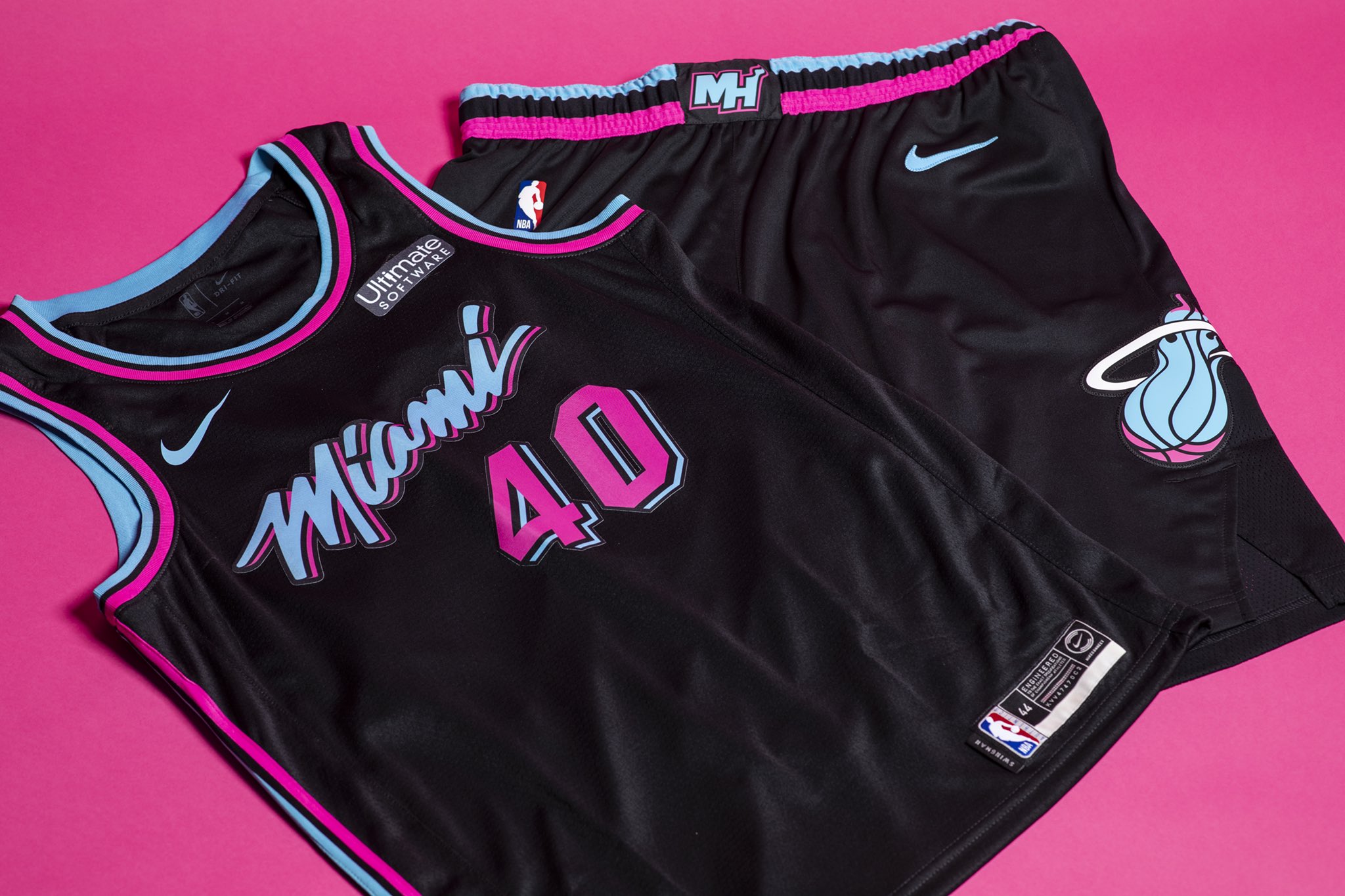 Alicia Jessop on X: The Miami Heat unveiled its “Vice Nights” City Edition  uniform, a sequel to last season's Vice campaign. To celebrate the launch,  the team is hosting Vice Nights Midnight