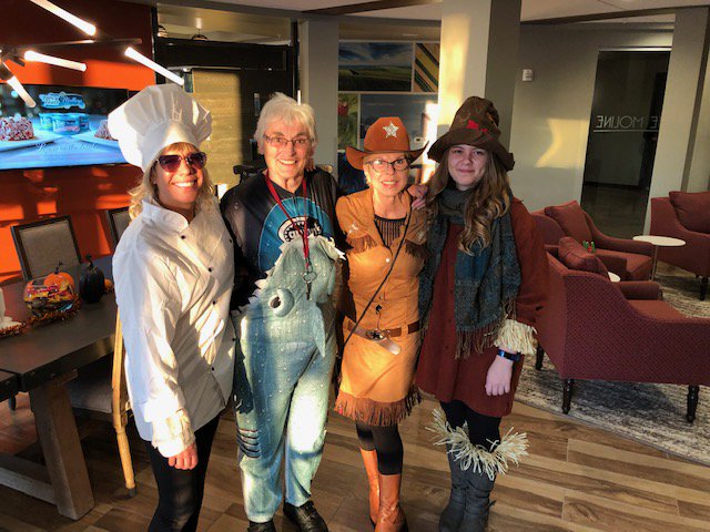 The_Moline's tweet photo. We loved seeing our residents dress up last week for the Halloween party! https://t.co/ry293ceB3V