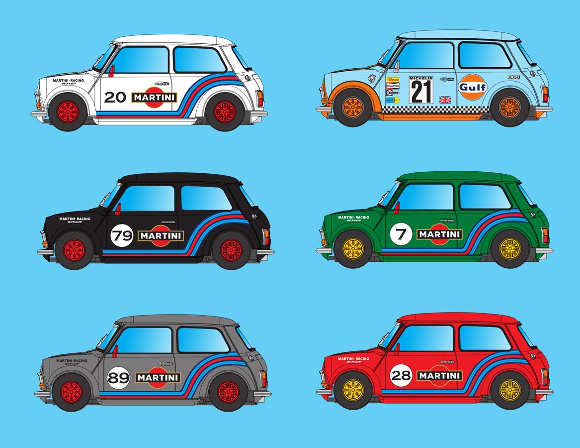 brm mini slot car