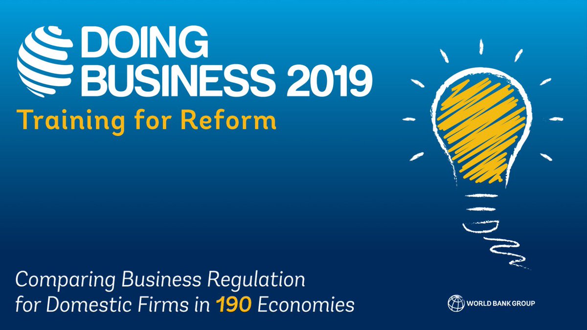 Diop_IFC's tweet image. Kudos to the Top 10 improvers in #DoingBiz: These economies improved the most across 3 or more areas in 2017/18:
🇦🇫 1. Afghanistan
🇩🇯 2. Djibouti
🇨🇳 3. China
🇦🇿 4. Azerbaijan
🇮🇳 5. India
🇹🇬 6. Togo
🇰🇪 7. Kenya
🇨🇮 8. Côte d’Ivoire
🇹🇷 9. Turkey
🇷🇼 10. Rwanda
wrld.bg/Sowt30mr4oT