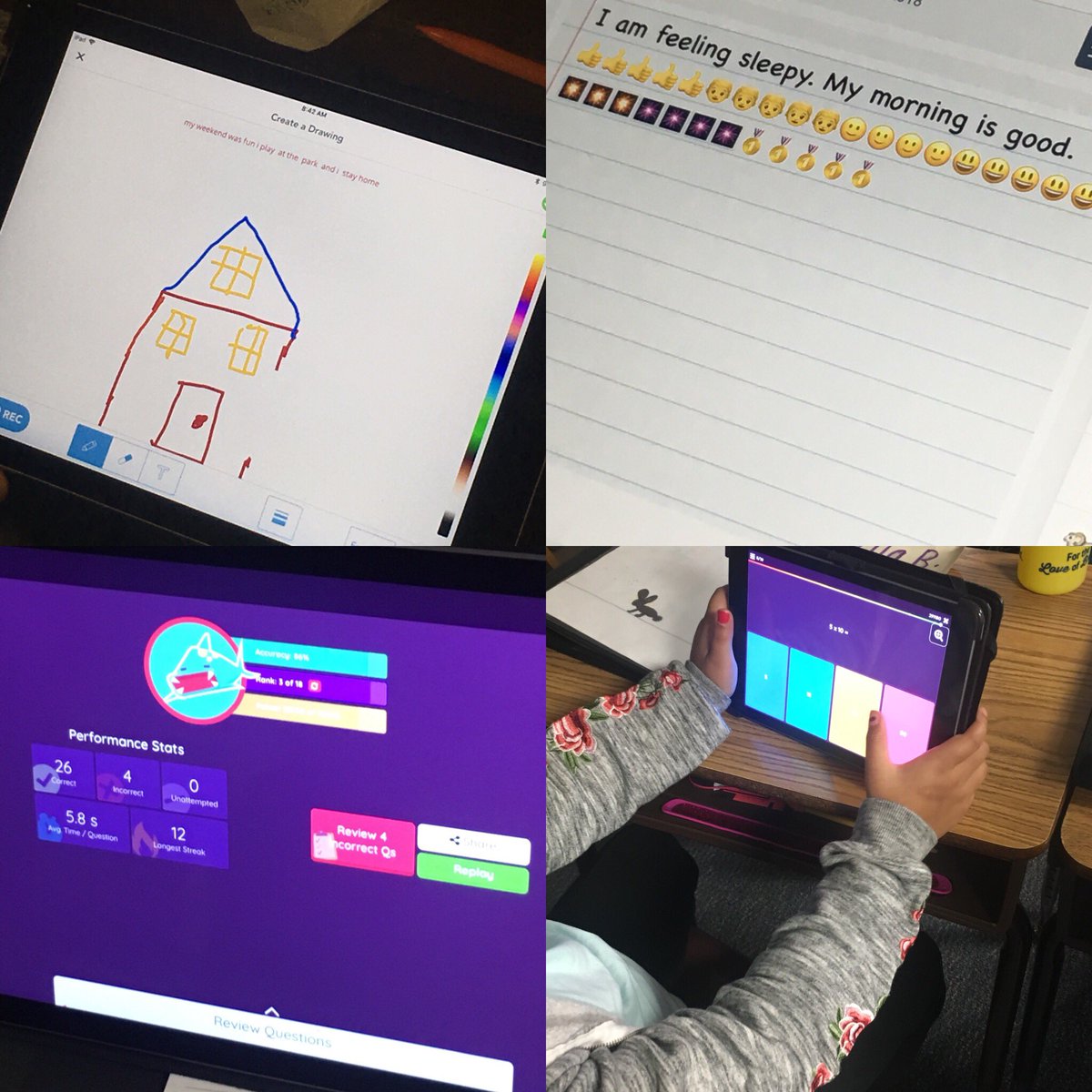 Sts in Mr. Federovitch’s class start the morning reflecting on the # of Math ?’s they got correct, wrong &amp; how long each question took to answer in <a href="/quizizz/">Quizizz (now Wayground)</a>. Then post weekend news on <a href="/Seesaw/">Seesaw</a>! Great way to start the day. #weLearnVPS @PSOWhipple @FederovitchJohn