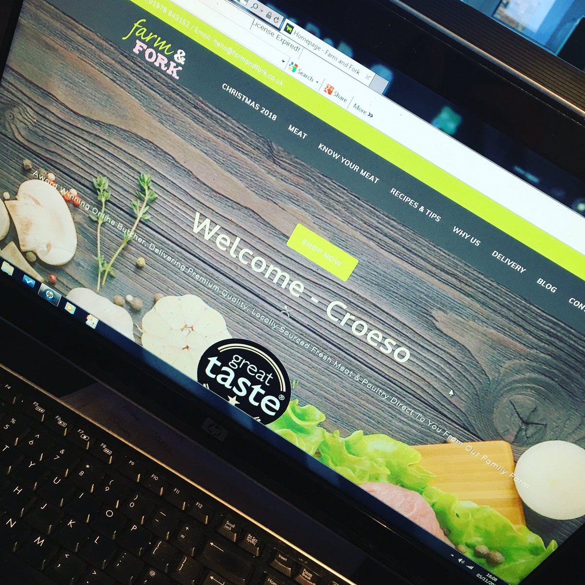 And we’re live! Our new website is up and running along with all our 2018 Christmas produce! Head over and take a look!
