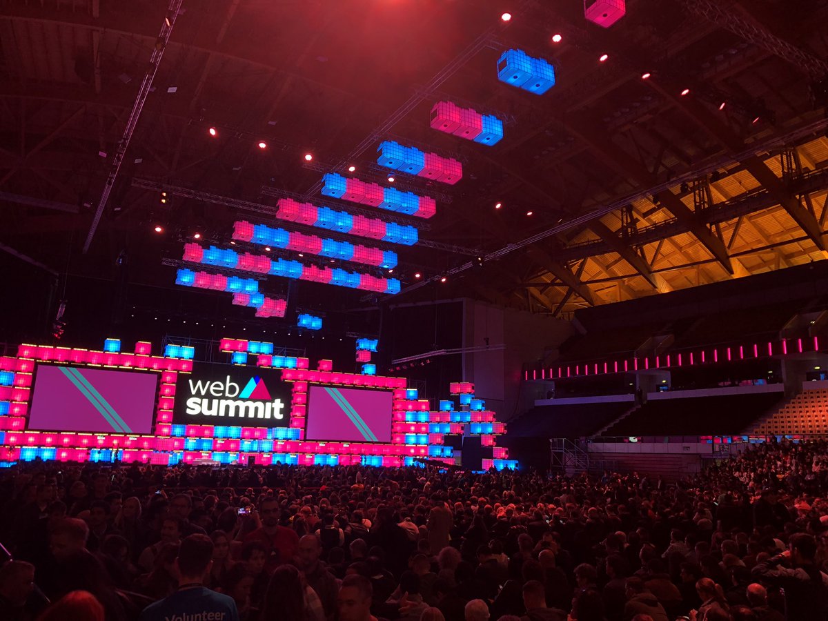 paulfinegan's tweet photo. Web Summit 2018 https://t.co/TJo43pPfRW