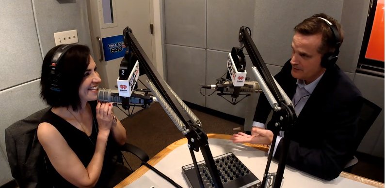 .@comcast VP or #PR, Alex Horwitz joins me in studio to talk about the importance of hiring #militaryvets and connecting with #servicemembers in #Atlanta!