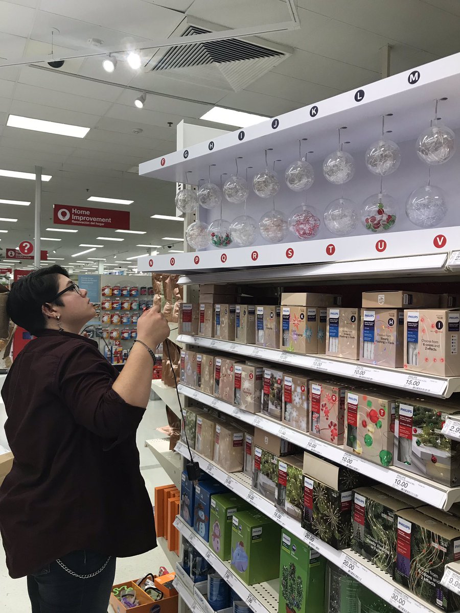 Thank you Team Member Carmela for making sure all our seasonal  are up and running!! You rock!