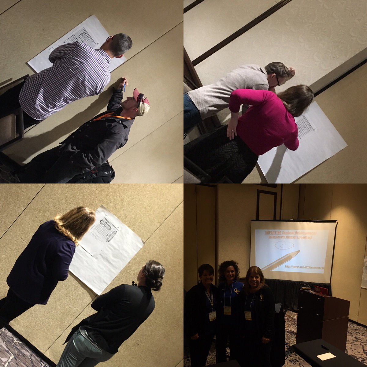 iustevens's tweet photo. Check it out: We’re impacting student achievement using meaningful feedback &amp; a growth mindset! #2018ICTM @GC_Math_Coach1 @lleliaert https://t.co/CtzOOyGsWG