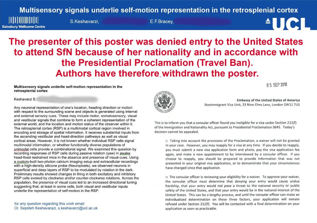 SWC (@swc_neuro) on Twitter photo Disappointed that this exciting research won't be presented at @Neurosci2018 #SfN18 tomorrow. If you have any questions about the research please contact <a href="/SepiKeshavarzi/">Sepiedeh Keshavarzi (@sepikeshavarzi.bsky.social)</a> ow.ly/G60f30mvgTx Disappointed that this exciting research won't be presented at @Neurosci2018 #SfN18 tomorrow. If you have any questions about the research please contact <a href="/SepiKeshavarzi/">Sepiedeh Keshavarzi (@sepikeshavarzi.bsky.social)</a> ow.ly/G60f30mvgTx