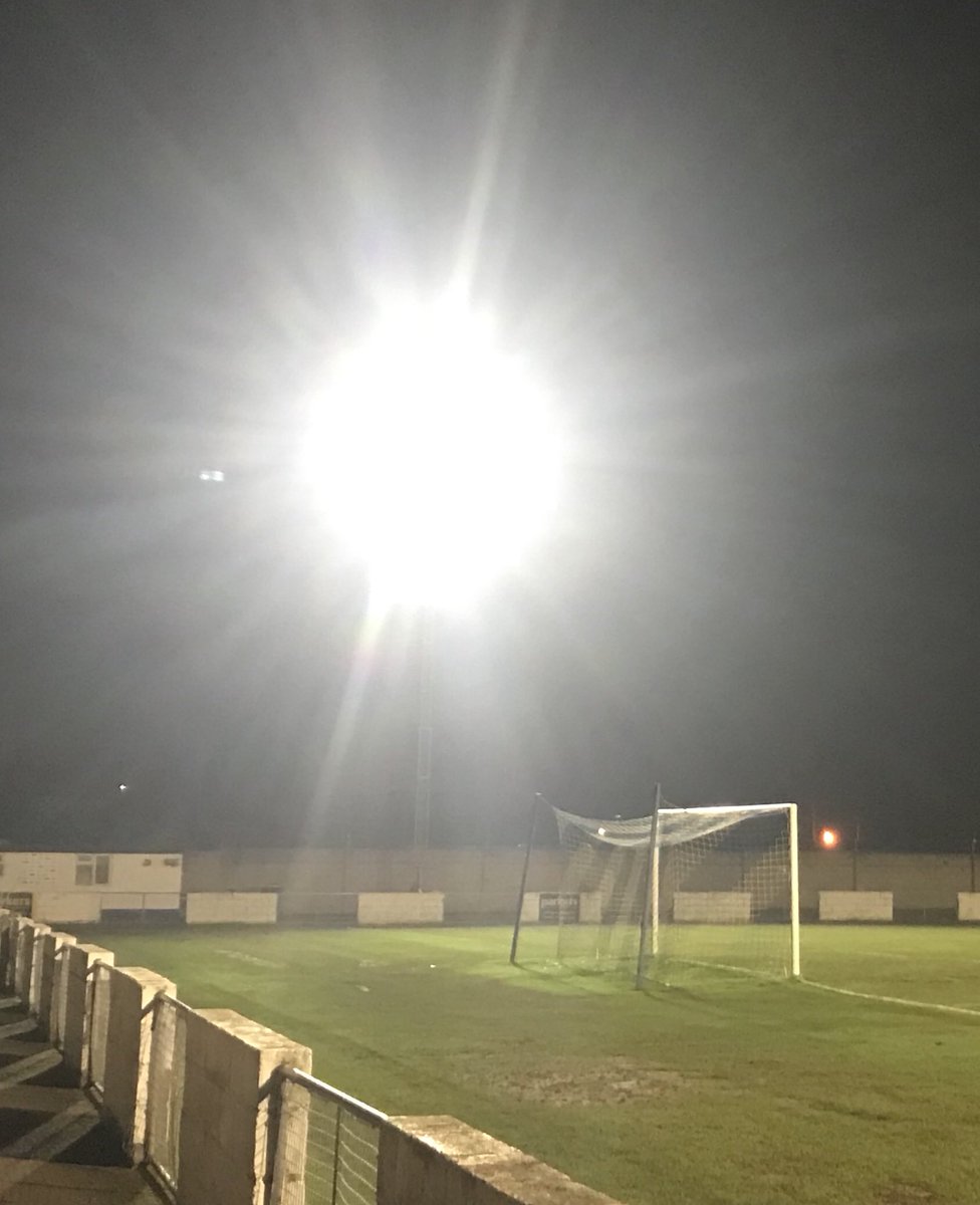 Historical Night

After so many years of problems and issues we proud to announce progress 

Out with the old in with the new..

#floodlight