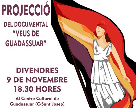 ribera_xuquer's tweet photo. El divendres Guadassuar acull la projecció d'un documental creat pels alumnes de l'IES - El Seis Doble https://t.co/4k7NatURMJ vía @ELSEISDOBLE https://t.co/ZwBomzmEqb