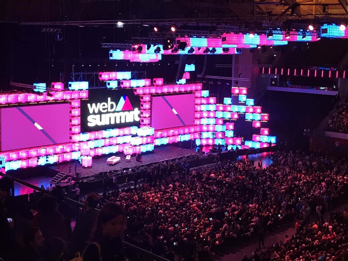 Margoke's tweet photo. So excited to be here! #WebSummit2018 https://t.co/FRrQ3aHg5a