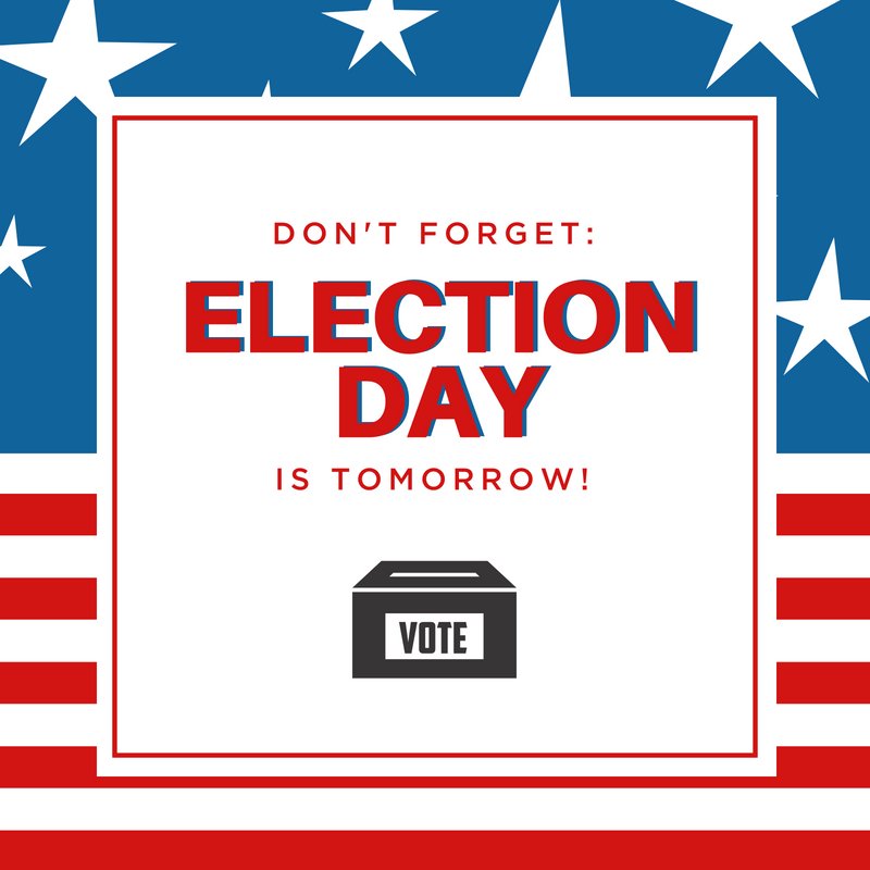 Tomorrow is Election Day! For a recap of the Chamber's support for statewide candidates, open seats, & constitutional amendments, click here: bit.ly/2OWpRuV. Still have questions about Gov. & LG – visit 8for18.com to learn more about the candidates. #gapol