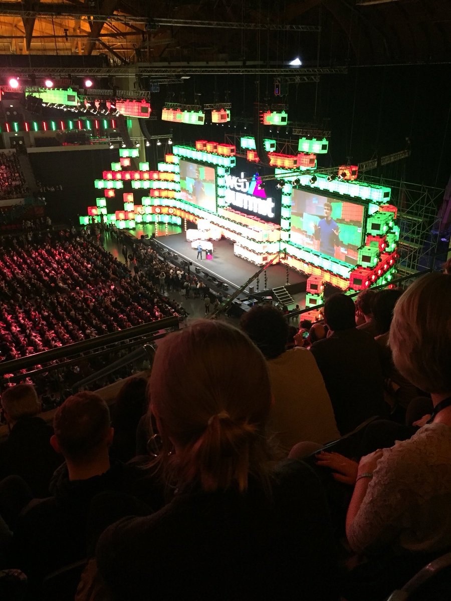 “I’d like to welcome the 31,000 female entrepreneurs from countries all around the world.” Biggest applause line during the opening remarks at <a href="/WebSummit/">Web Summit</a>