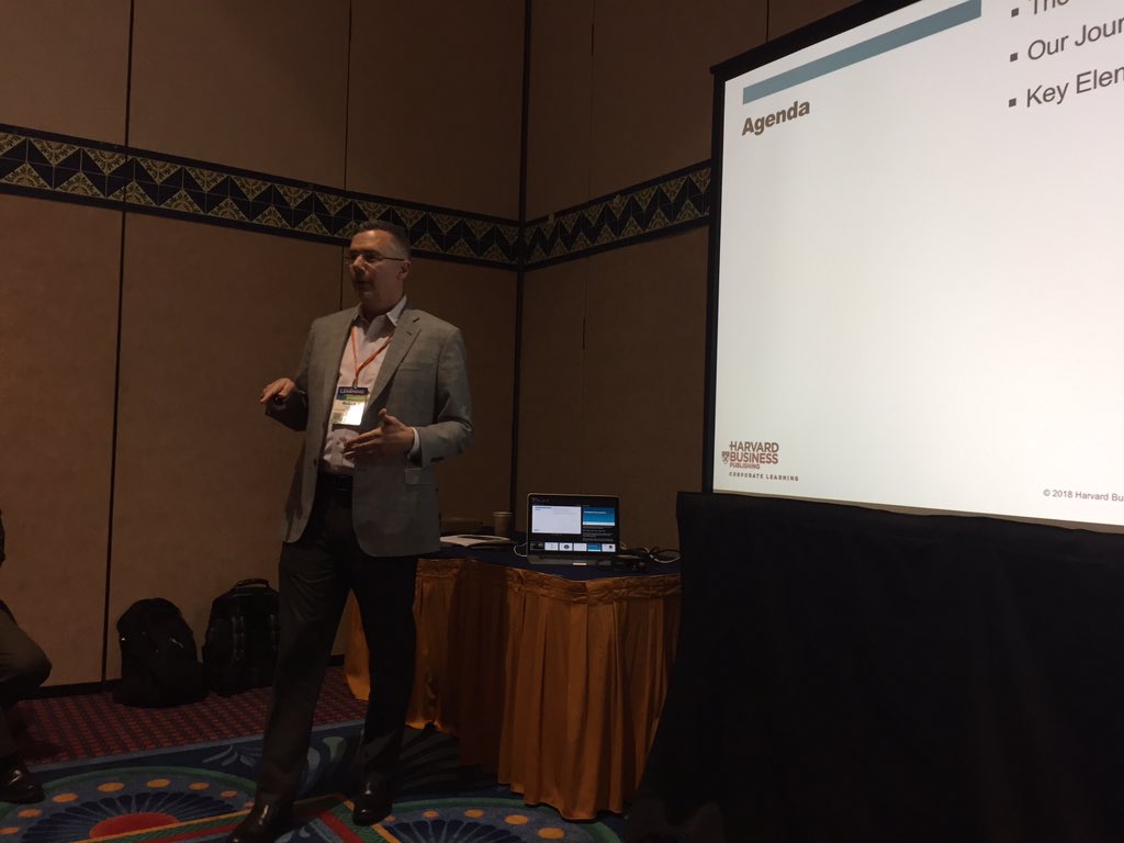 HBPCorpLearning's tweet image. Our Robert Jones kicks off our session on Putting Learners in Control in Coronado F #learning2018