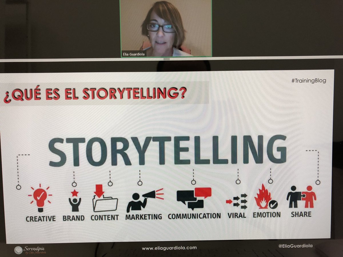 CMAcomunicacion's tweet image. RT miguelfloro: Comienza el webinar de EliaGuardiola sobre #storytelling y #Storydoing en el #TrainingBlog register.gotowebinar.com/register/71797…  escuelamktweb