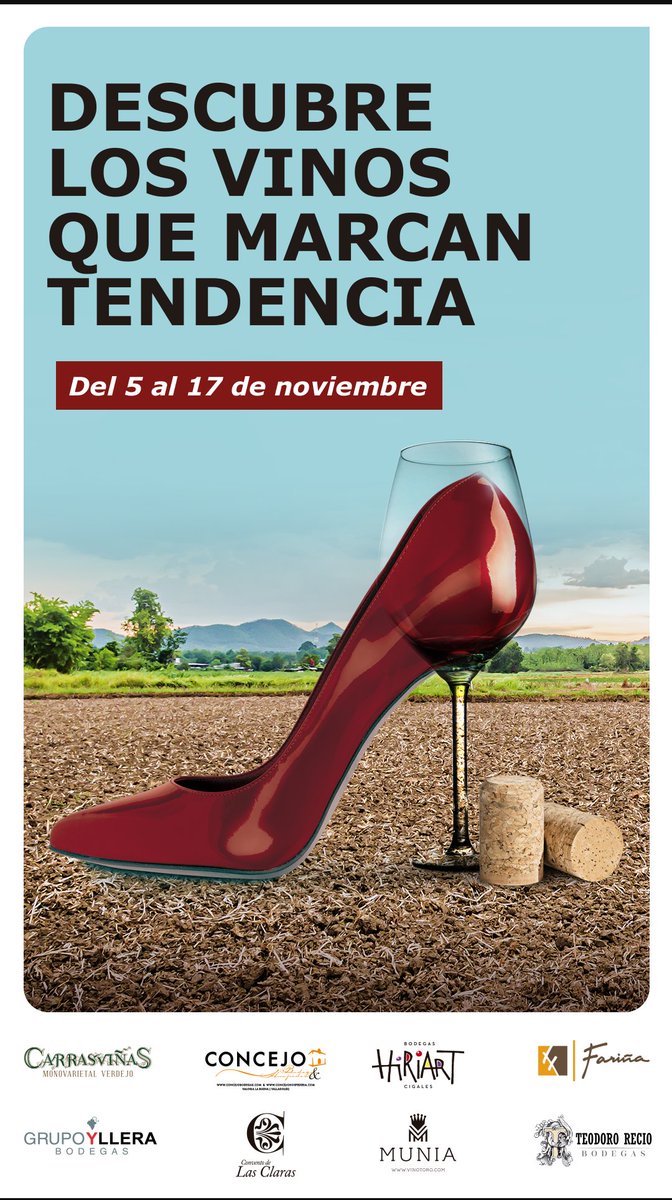 Del 5 al 10 de Noviembre los #vinos de la <a href="/BodegaHiriart/">Bodega Hiriart</a> de #Cigales estaran presentes en <a href="/rioshopping/">CC RÍO Shopping</a> #RioWineMaker donde podras descubrir sus #vinos <a href="/DOCigales/">D.O. Cigales</a> así como otros que marcan tendencia #Vino #Wine <a href="/RutaVinoCigales/">Ruta del Vino Cigales</a> <a href="/mucoi/">Ines Muñoz</a>