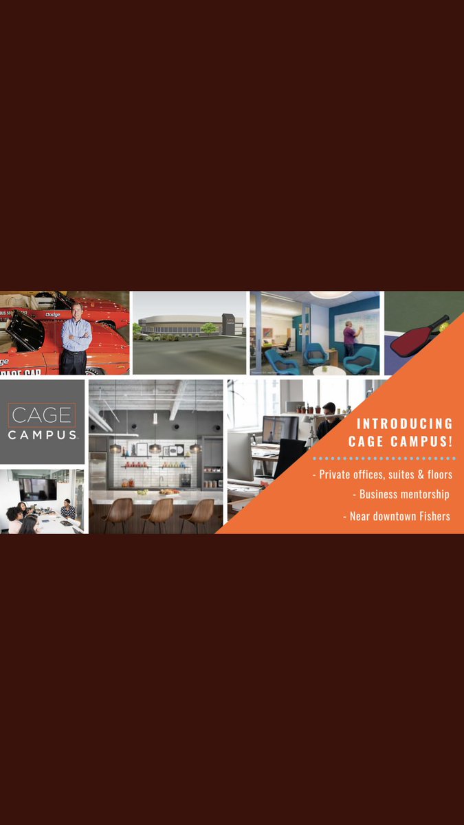 JoelFenske's tweet photo. I just drove by the new @CageCampus  in Fishers, and it looks incredible!!  I’m so proud they are part of our amazing city. Thanks @CageCampus for investing in @FishersIN.  @Huston_Tech is excited to see all the great ideas and tech that will come from your investment here😊 https://t.co/1N2JQyarRh