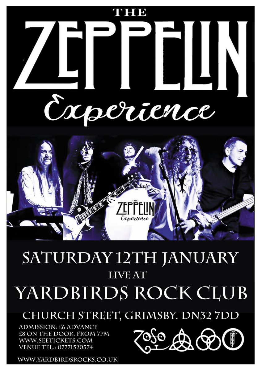 Coming soon ! <a href="/Cyclone_Events/">Cyclone Events Management</a> <a href="/RobertPlant/">Robert Plant</a> <a href="/ledzeppelin/">Led Zeppelin</a> <a href="/YardbirdsRock/">Yardbirds Rock Club</a> <a href="/tributebandsuk/">Tribute Bands UK</a> <a href="/FindTribBands/">TributeBandDirectory</a> <a href="/JimmyPage/">Jimmy Page</a> <a href="/grimsbytownlive/">Grimsby Town Live</a>