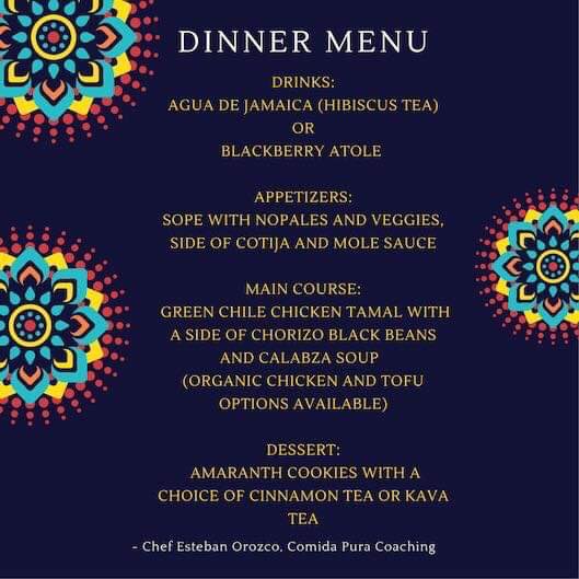 My friend Paloma designed this beautiful flyer. We’re co-hosting a #indigenoussoveriegnty #indigenousfoods night 11/17 Link in profile ✊🏾