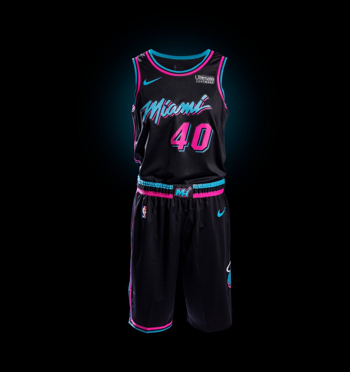 miami heat south beach jersey black