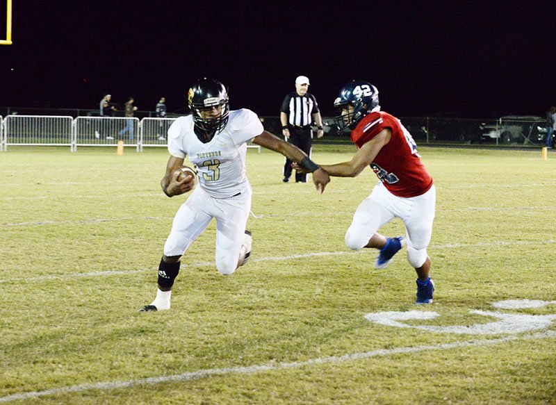 MCJournalist's tweet image. A Night For The Ages: Jones runs for 616 yards, 9 TDs in Panthers' win #mcdailyreview goo.gl/gYwPFm
