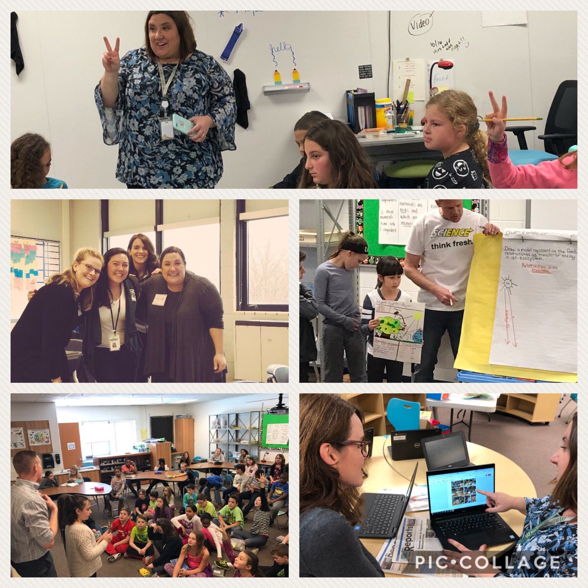 Planning together, sharing ideas, team teaching and observing other’s lessons are ways we can model a culture of collaboration in our science classrooms. What other ways can we foster a collaborative environment? #ngss  #scotch2020