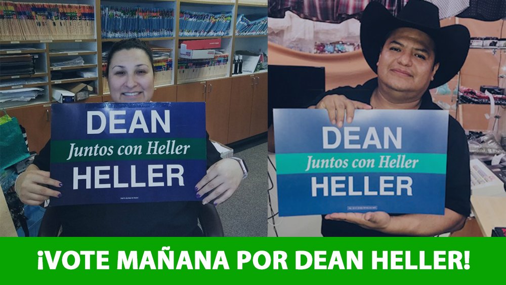 Juntos con Heller tweet media