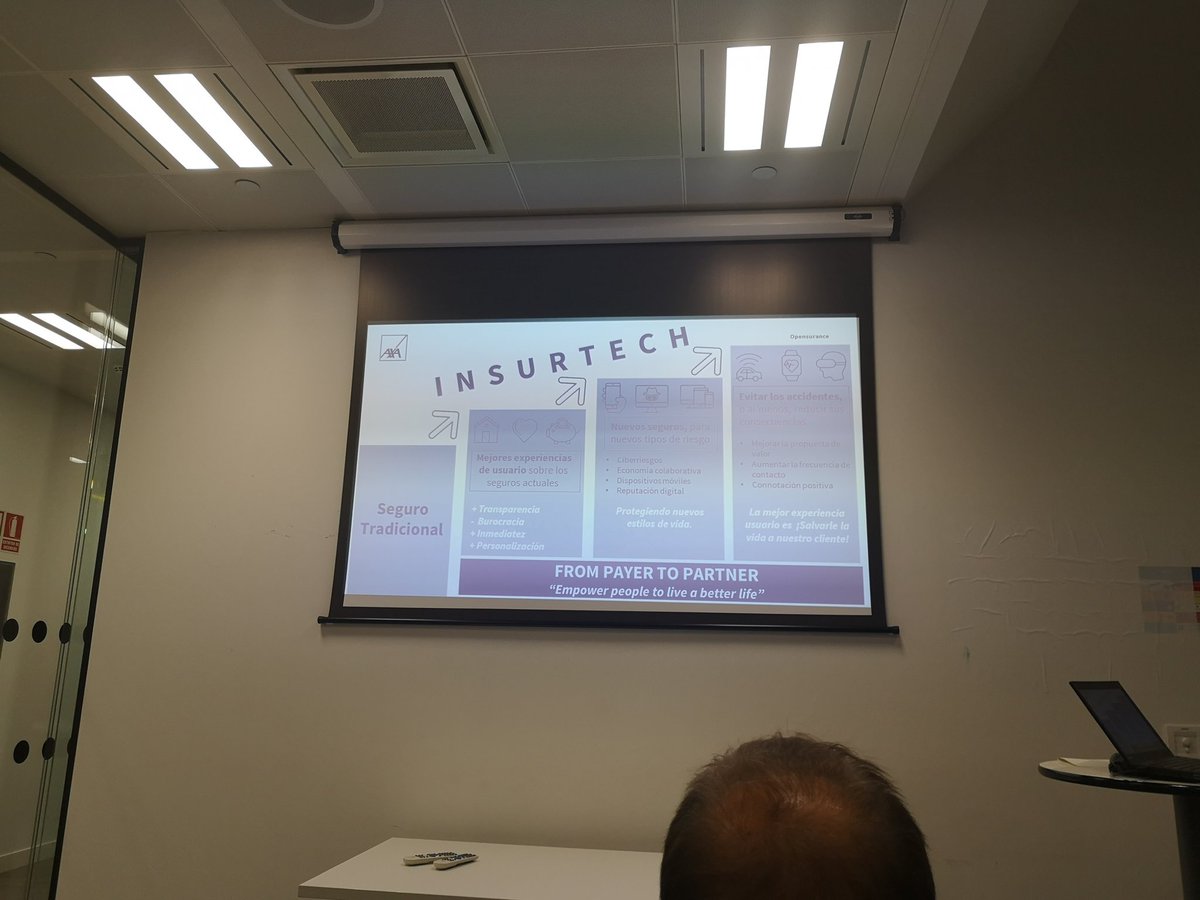 JoseMariaAynat's tweet photo. Gran tarde de conferencias en la #AXALearningWeek con ponencias de mucha calidad como la de microsegundos en países emergentes de mano de @MStaMarta o la ponencia de @oskarpaz sobre la innovación que está experimentando el sector asegurador y lo que aún falta por llegar! https://t.co/91xyX5hP3D