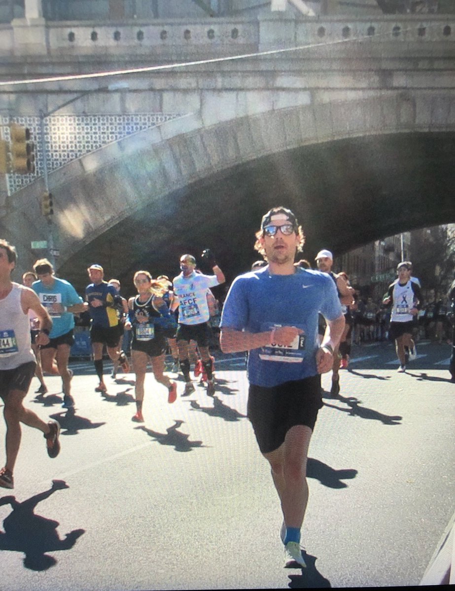 Shine on, Adam. Way to Run STRONG!! <a href="/nycmarathon/">TCS New York City Marathon</a> <a href="/AIding6/">Adam Iding</a>