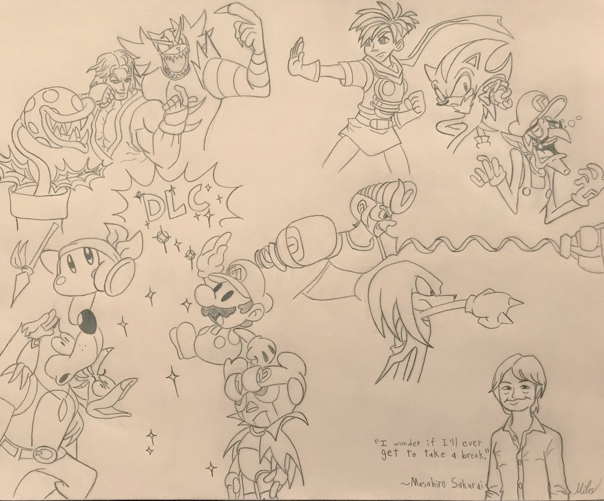 supermilobros's tweet photo. That final #SmashBrosUltimateDirect was quite something, eh? Anyway, have some of my personal favorite parts from it!
#SmashBrosUltimate https://t.co/fZ54WLUfAO