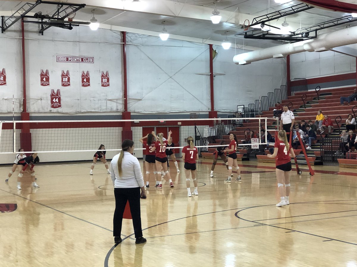 Falcons win the first game 25-12!