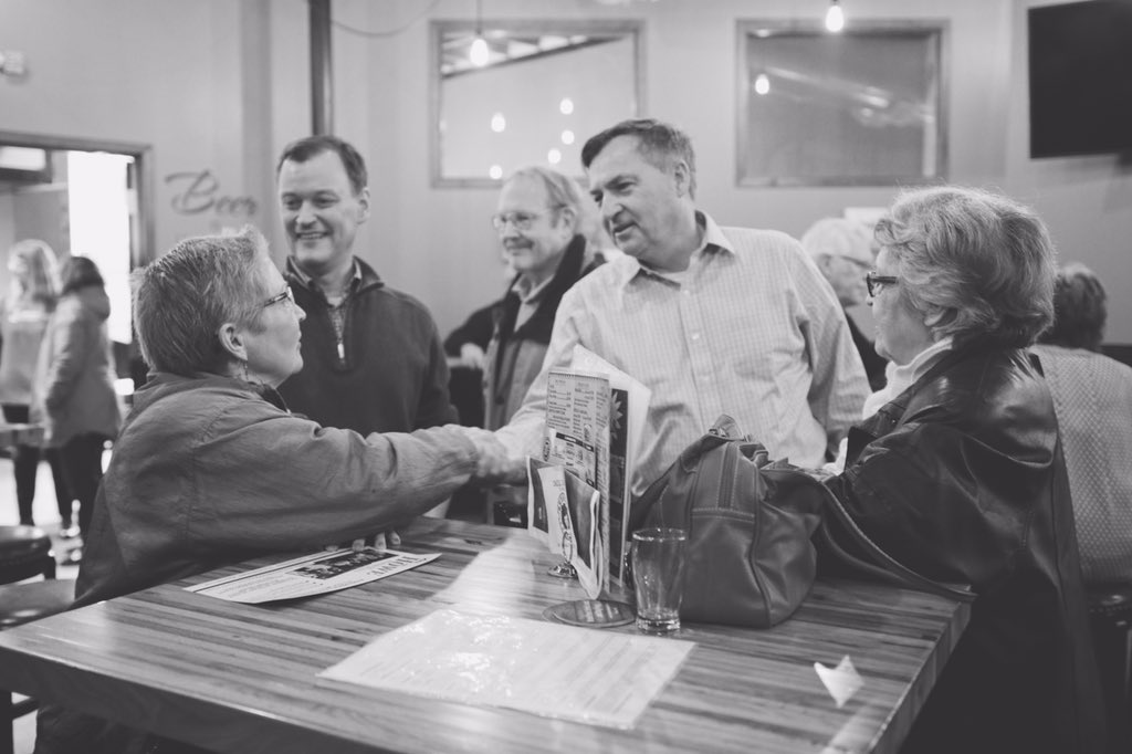 JohnHoweMN's tweet photo. Great evening on this last night on the #CampaignTrail from Willmar to Cold Springs to Sauk Rapids -> Minnesotans are FIRED up on #ElectionEve and ready to VOTE!
And we’re still not finished...
#HoweForSOS #OnlyInMN #Midterms2018 https://t.co/yKywAhNUvo