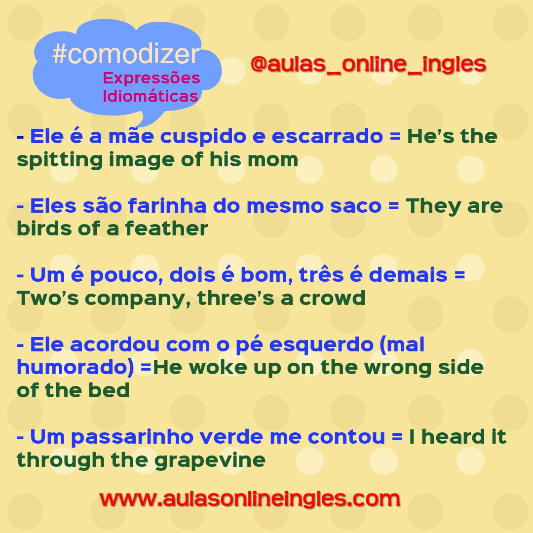 online_EngL's tweet photo. Um passarinho verde me contou... #AtHandEnglish #AulasOnlineIngles #TeacherSilJurado #aulasonline #aulasingles #idiomas #ingles #inglesfluente #falaringles #aulaparticular #aprenderingles #cursodeingles #dicasdeingles #englishtips #englishteacher #inglesviaskype https://t.co/WTB4UIlAvs